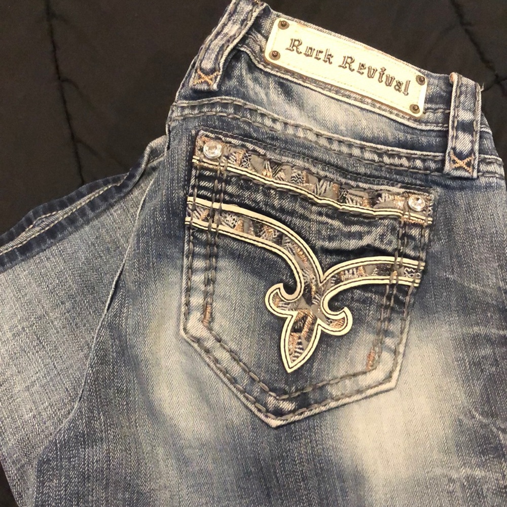 “Sherry” rock revival capris